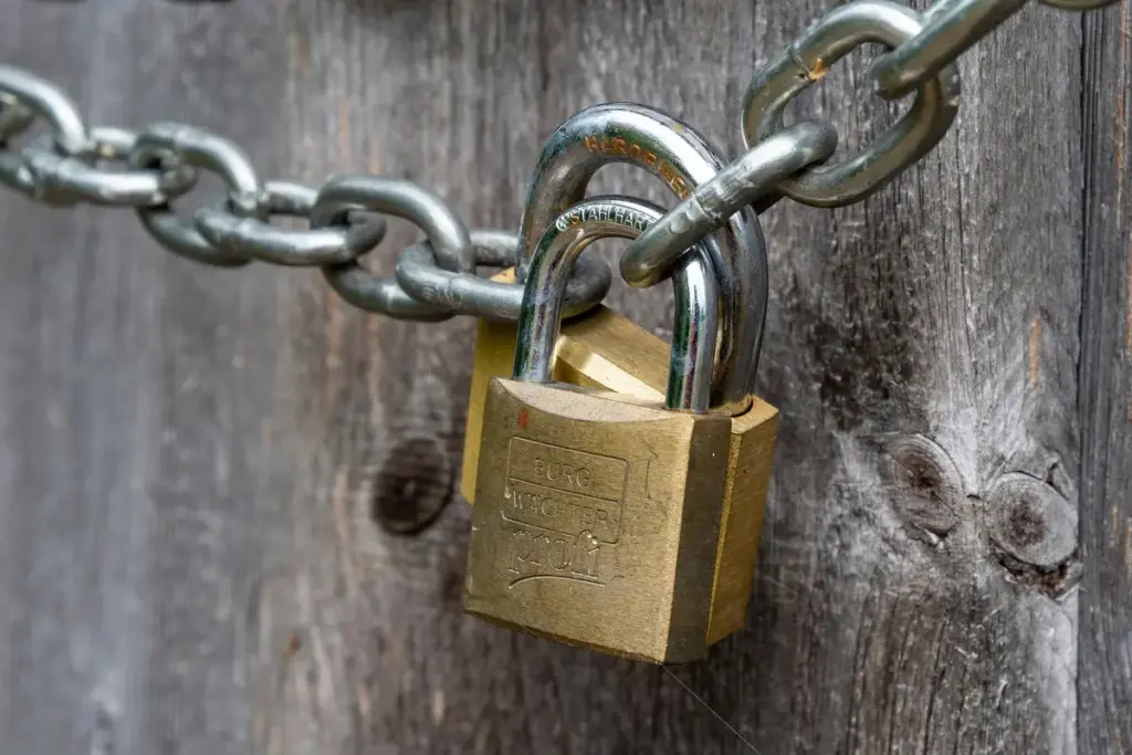 Image of locks for security